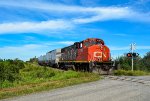 CN 4791 leads test train at Dionne Road